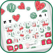 Watermelon Doodle Keyboard Theme