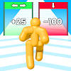 Tall man 3D: merge and run