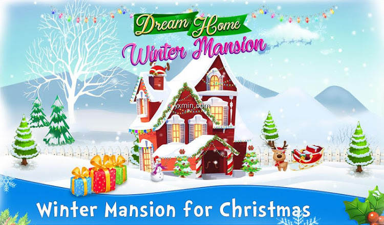 【图】Dream Home Winter Mansion – Home Decoration Game(截图1)