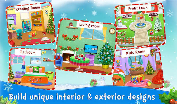【图】Dream Home Winter Mansion – Home Decoration Game(截图2)