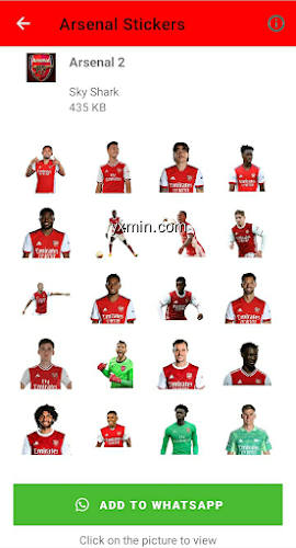 【图】Arsenal Stickers(截图 0)