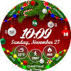 Christmas Lights Watch Face Christmas Lights Watch Face
