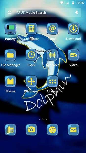 【图】Dolphin theme for APUS(截图 1)
