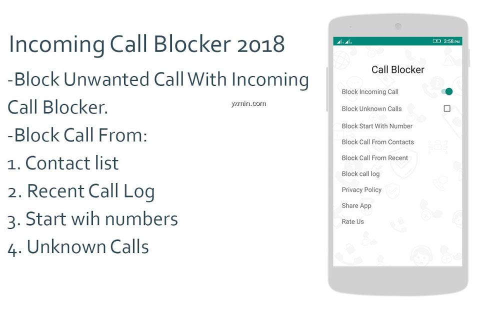 【图】Incoming Call Blocker 2020(截图2)