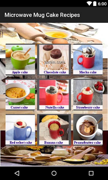 【图】Microwave Mug Cake Recipes(截图1)