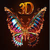 3D Wallpaper Butterfly Theme 3D Wallpaper Butterfly Theme