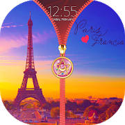 Paris Zipper Lock Screen Paris Zipper Lock Screen