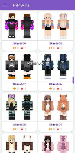 【图】PvP Skins for Minecraft PE(截图2)