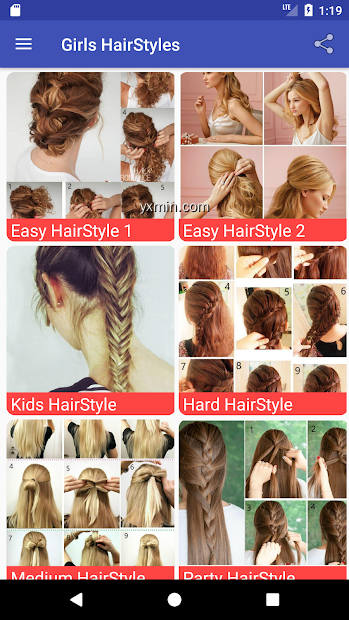 【图】Girls HairStyles HD Steps(截图2)