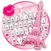 Pinky Bow Paris Eiffel 主题键盘 Pinky Bow Paris Eiffel 主题键盘