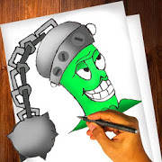 How to draw zombies plant anime and manga 4