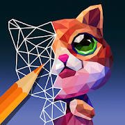 PolyGO – LowPoly Coloring book for adults