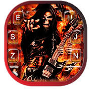 Skull Rock N Roll 主题键盘 Skull Rock N Roll 主题键盘