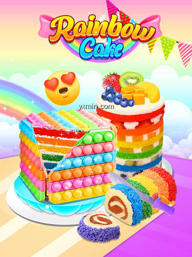【图】Pop It Rainbow Cake DIY Game(截图 0)