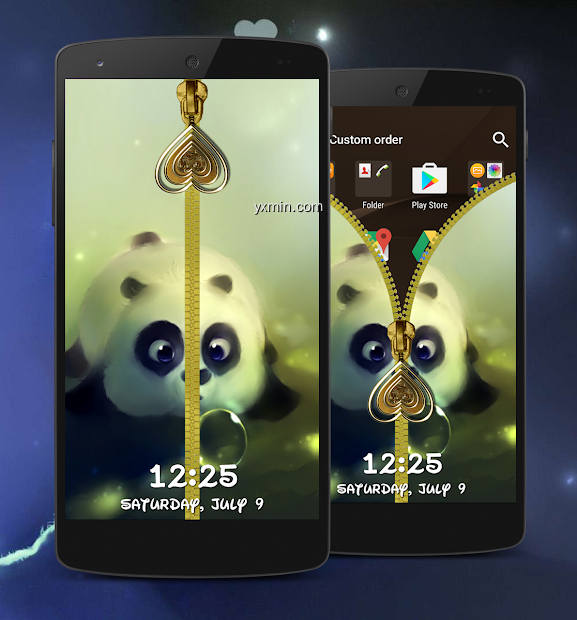 【图】Panda Zipper Lock Screen(截图1)