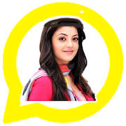 Kajal Aggarwal What’s Up Sticker App