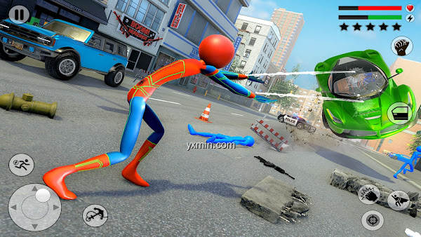 【图】Stick Rope Hero Spider Fight(截图2)