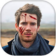 FIGHT PHOTO EDITOR With Injury Prank Stickers