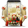 Cute Love Launcher Theme