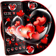 Romantic Red Love Heart Theme Romantic Red Love Heart Theme