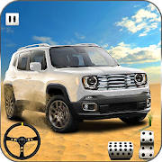 沙漠吉普越野4×4 – 汽车追逐特技表演