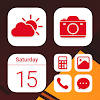 Wow Red Theme – Icon Pack