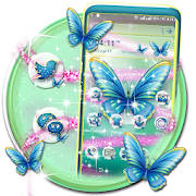 Butterfly Glitter Launcher Theme Butterfly Glitter Launcher Theme