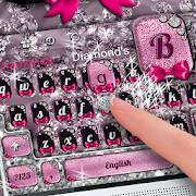 Bows & Diamonds Premium Keyboard Theme Bows & Diamonds Premium Keyboard Theme