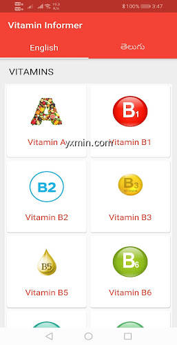 【图】Health Tips Telugu,Vitamins, M(截图 0)