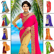 Women Design Saree Pic Editor