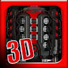 Red Car 3D Wallpaper V8 Theme
