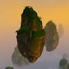 Floating Islands 3D Wallpaper
