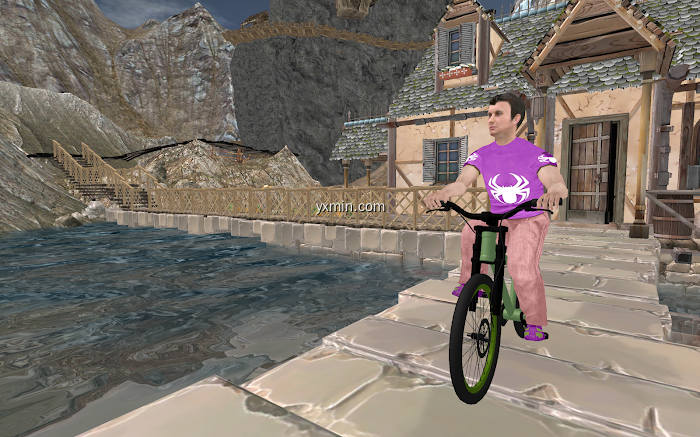 【图】山地自行车特技：一轮车手3D(截图1)