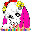 Anime Manga Coloring Book