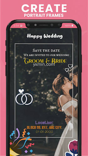 【图】Wedding Photo Frame Maker(截图2)