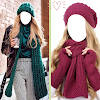 Women Winter Cap Photo Suit