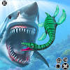 Sea Monster vs Megalodon shark