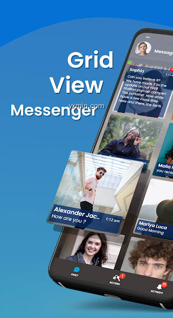 【图】Aqses: Next Messenger App(截图2)
