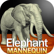 Elephant Mannequin Elephant Mannequin