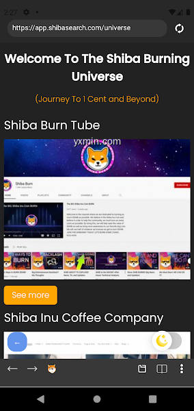 【图】Shiba Search Web Browser(截图2)