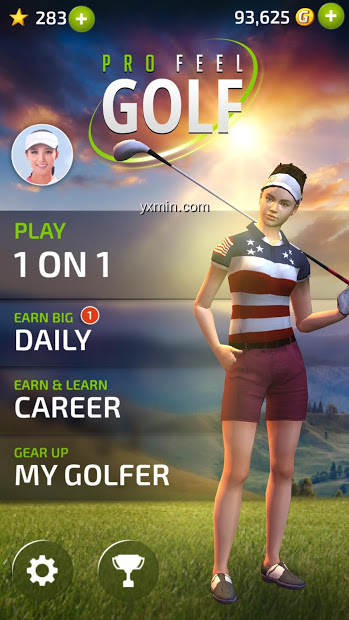 【图】Pro Feel Golf – Sports Simulation(截图1)