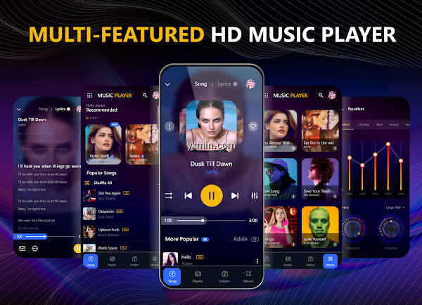 【图】HD Music Player – Mp3 Player(截图1)