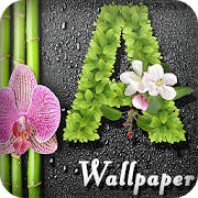 letters wallpaper hd (flower)