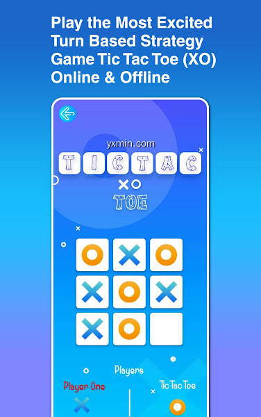 【图】Play Tic Tac Toe Online Multiplayer XO Game Friend(截图1)