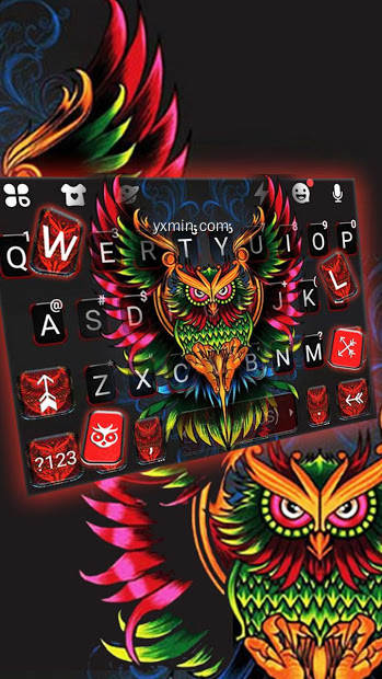 【图】Devil Owl 主题键盘(截图2)