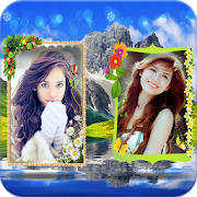 Mountain Dual Photo Frames