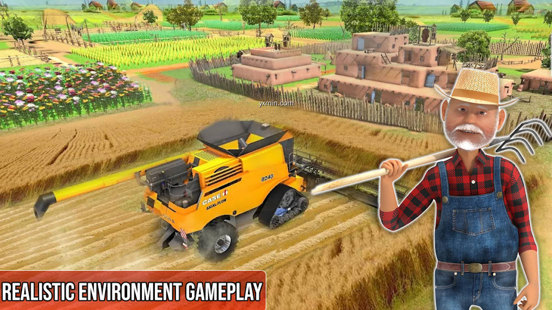 【图】Tractor Driving Farming Games(截图1)