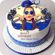 Name Photo On Birthday Cake