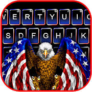 American Eagle Flag 主题键盘 American Eagle Flag 主题键盘