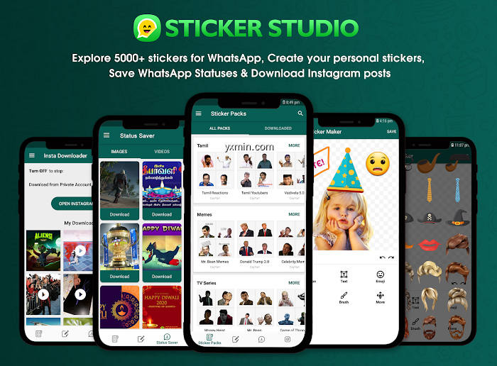 【图】Tamil & English Animated WhatsApp Stickers 2021(截图1)